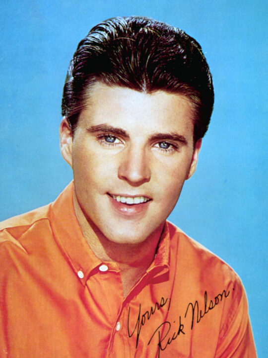 RICKY NELSON, 1962, 'Adventures of Ozzie and Harriet' publicity portrait."