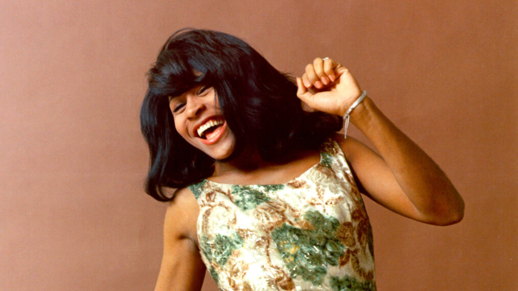 1964: Tina Turner of the husband-and-wife R&B duo Ike & Tina Turner poses for a portrait in 1964.