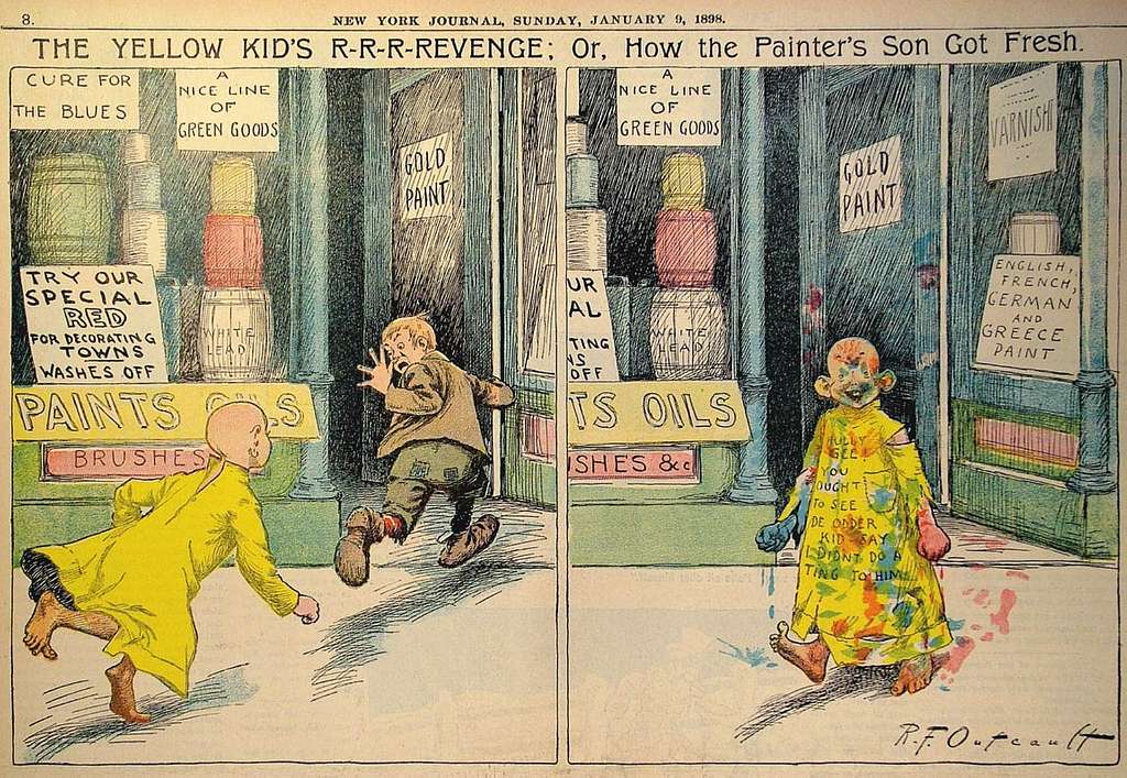 The Yellow Kid comic