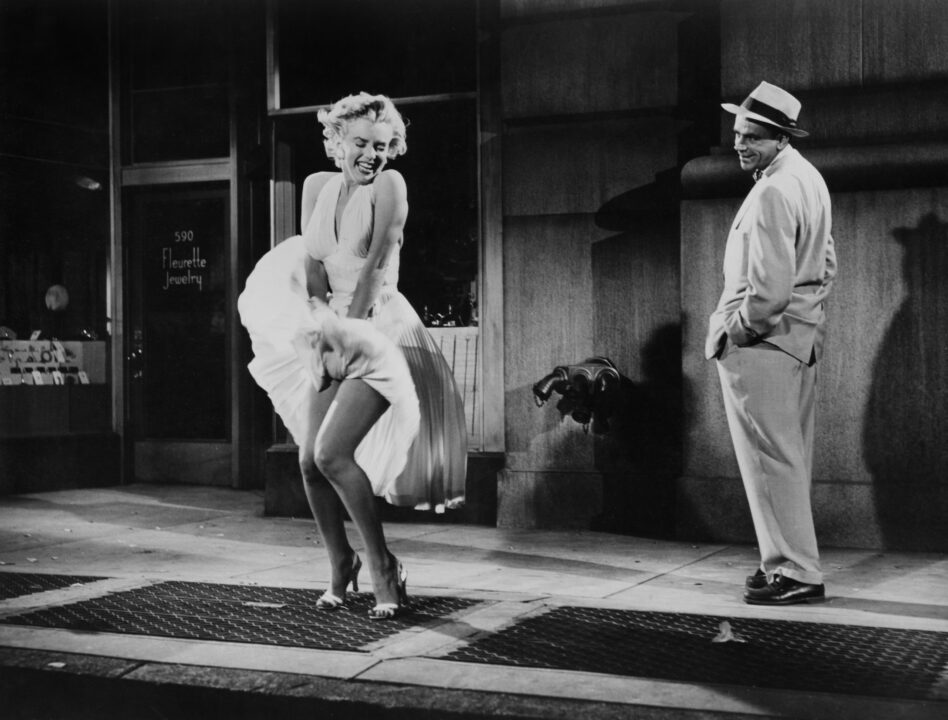 THE SEVEN YEAR ITCH, Marilyn Monroe, Tom Ewell, 1955. 