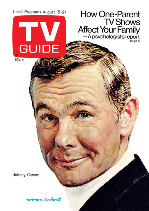 Norman Rockwell TV Guide Magazine cover