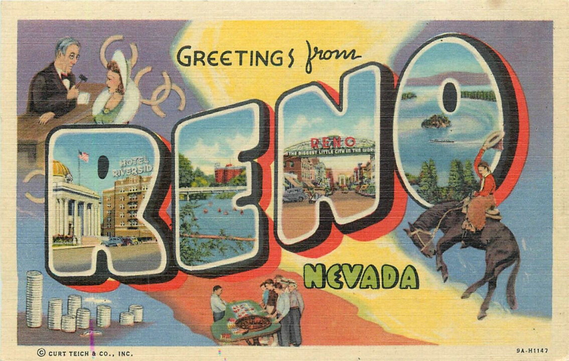 Old Reno postcard