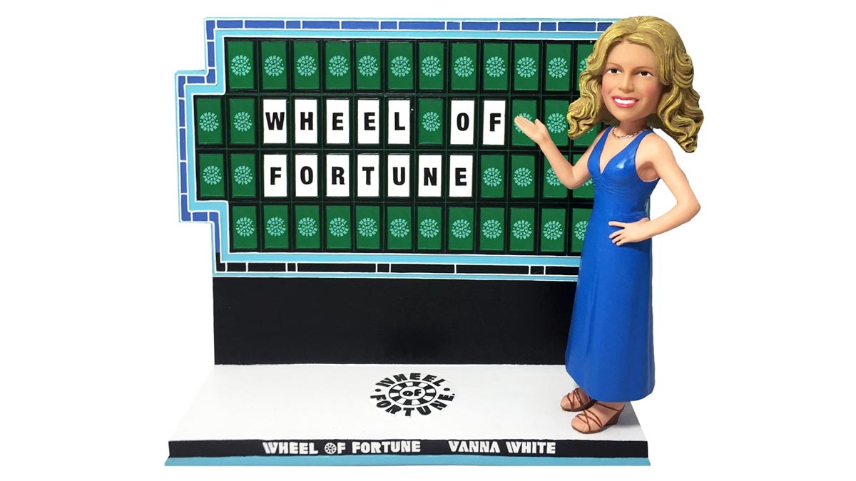 Vanna White Wheel of Fortune Bobblehead