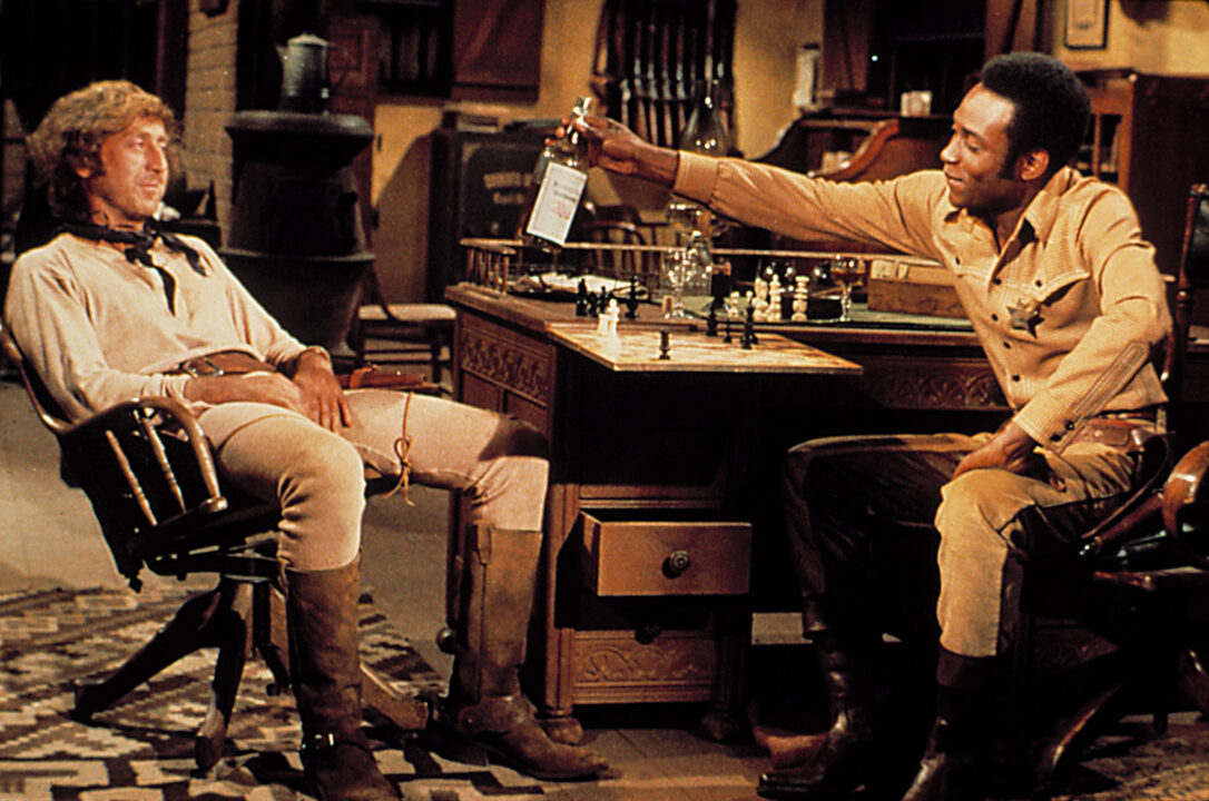 BLAZING SADDLES, Gene Wilder, Cleavon Little, 1974