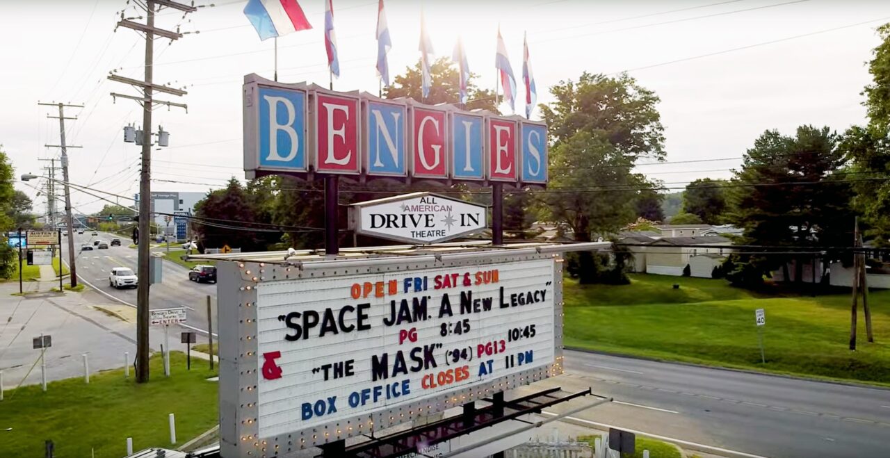 BACK TO THE DRIVE-IN, Bengies Drive-In Theatre, Middle River, Baltimore, 2022
