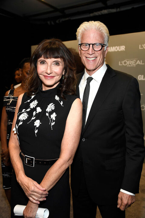 LOS ANGELES, CA - NOVEMBER 14: Actress Mary Steenburgen (L) and actor Ted Danson attend Glamour Women Of The Year 2016 at NeueHouse Hollywood on November 14, 2016 in Los Angeles, California