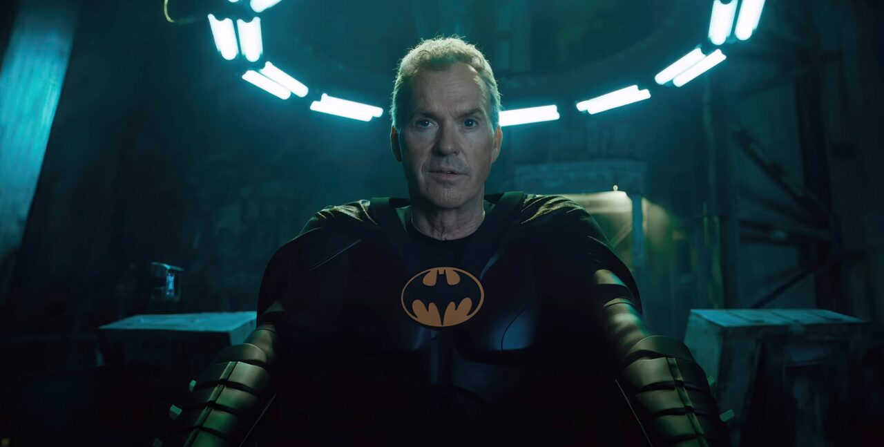 THE FLASH, Michael Keaton as Batman / Bruce Wayne, 2023