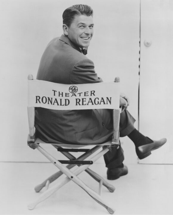 GENERAL ELECTRIC THEATER, Ronald Reagan, 1953-1962, 1955 publicity pose