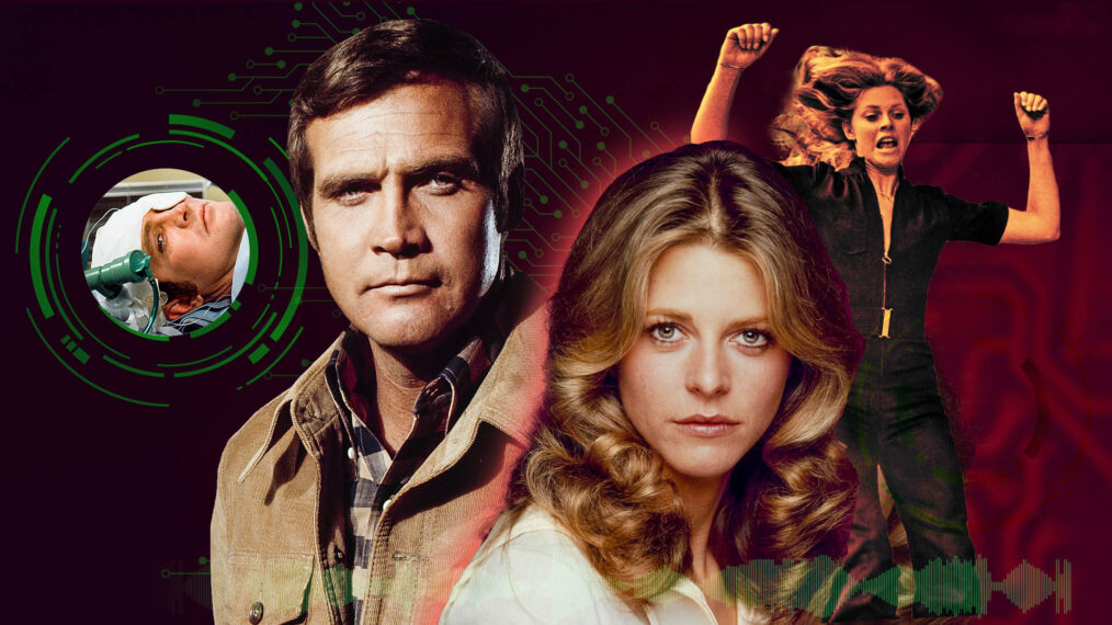 Liindsy Wagner Lee Majors Bionic Woman and Six Dollar Man