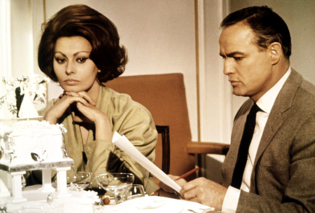 A COUNTESS FROM HONG KONG, Sophia Loren, Marlon Brando, 1967