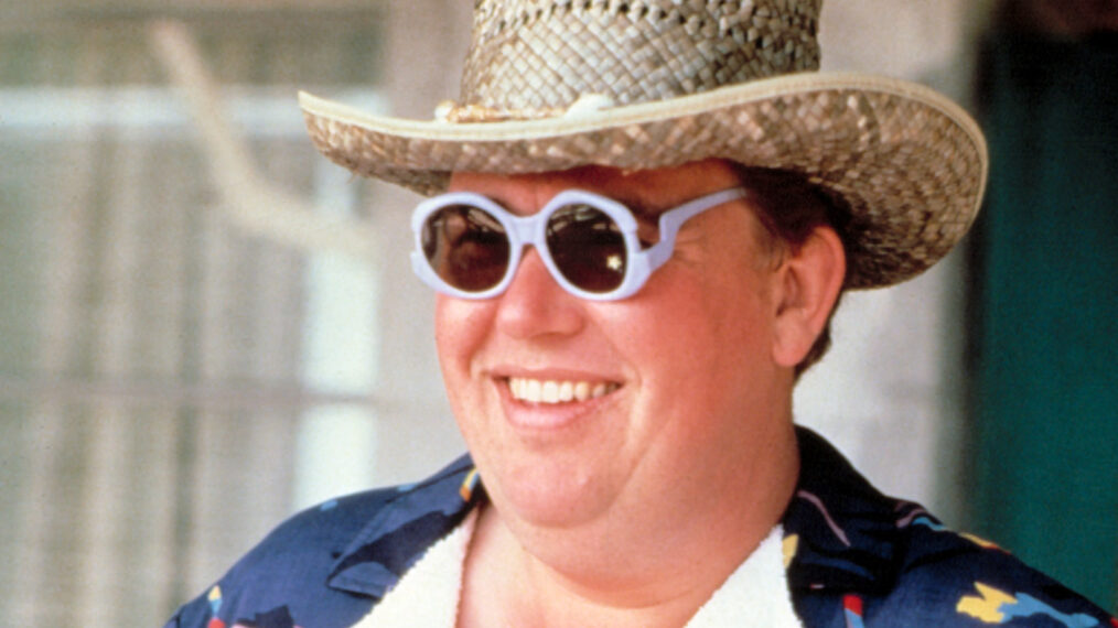 SUMMER RENTAL, John Candy, 1985.