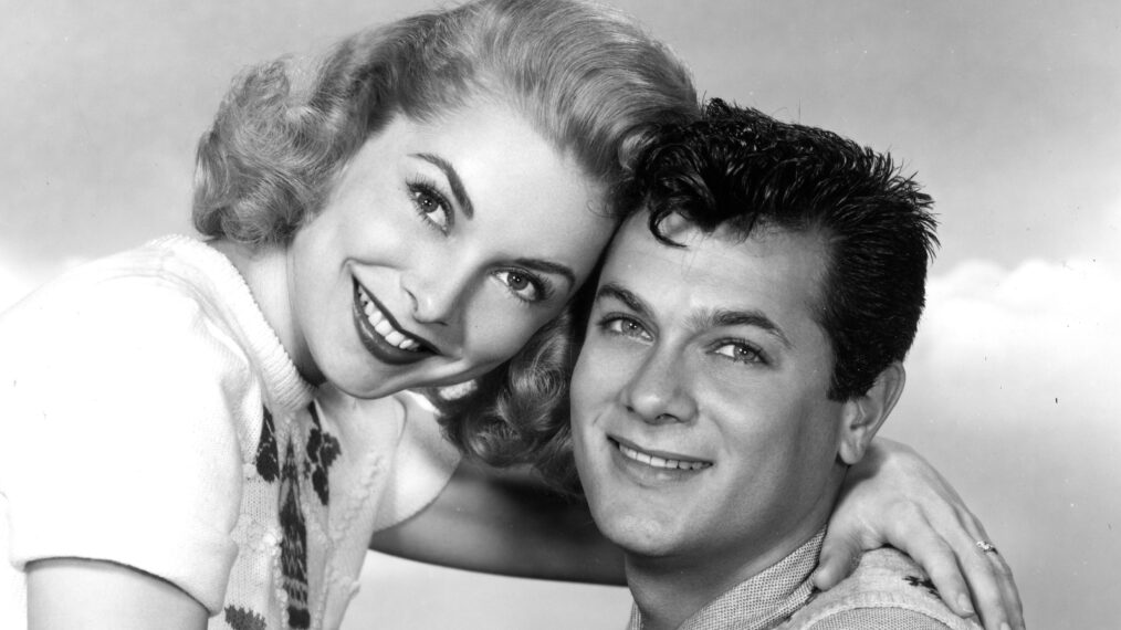 Tony Curtis and Janet Leigh