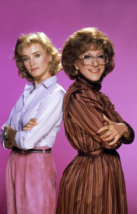 TOOTSIE, from left: Jessica Lange, Dustin Hoffman, 1982. 