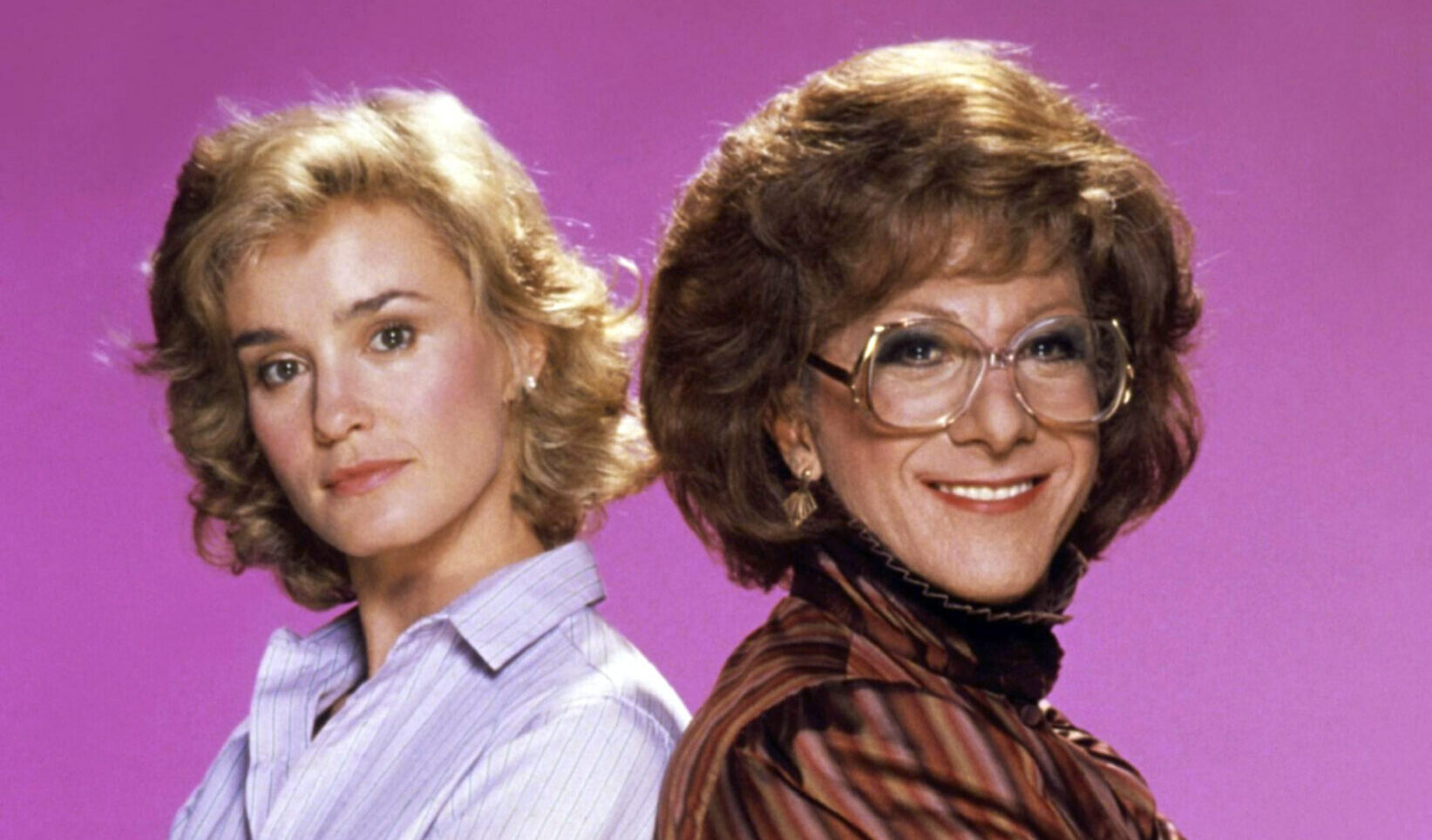 TOOTSIE, from left: Jessica Lange, Dustin Hoffman, 1982.