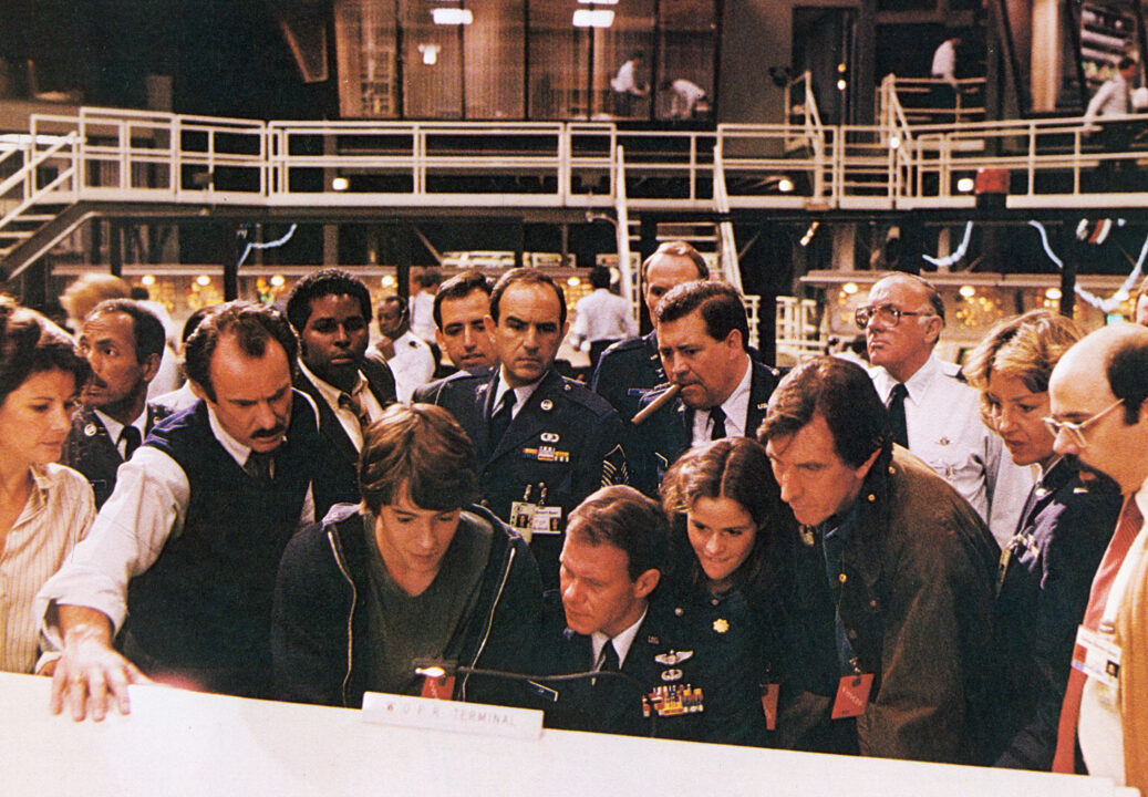 WARGAMES, Dabney Coleman, Matthew Broderick, Ally Sheedy, Barry Corbin, John Wood, 1983