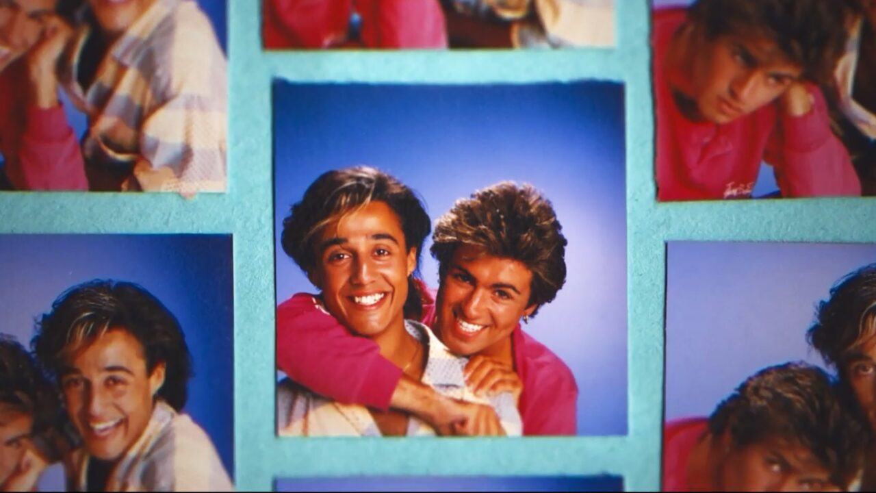 WHAM!, collage of Andrew Ridgeley and George Michael, 1980s, 2023