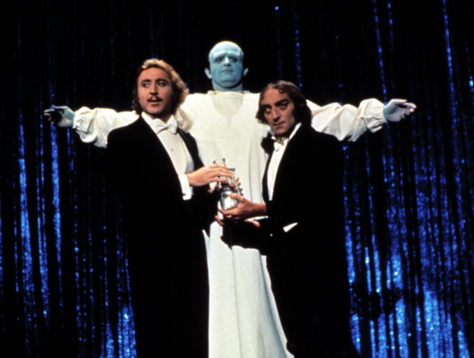 YOUNG FRANKENSTEIN, Gene Wilder, Peter Boyle, Marty Feldman, 1974. TM and Copyright