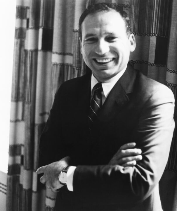 THE PRODUCERS, screenwriter and director Mel Brooks, 1968