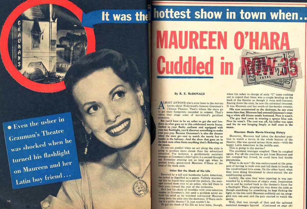 Maureen O'Hara confidential article