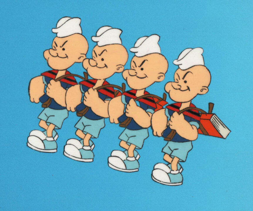 Popeye's Nephews were used in safety tips seen on The All New Popeye Hour