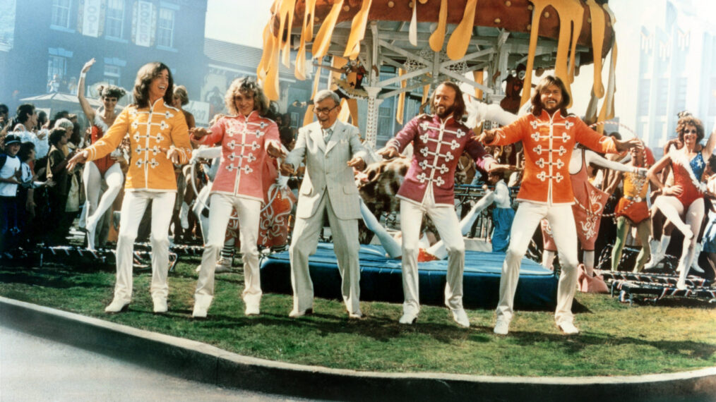 SGT. PEPPER'S LONELY HEARTS CLUB BAND, Barry Gibb, Maurice Gibb, George Burns, Peter Frampton, Robin Gibb, 1978