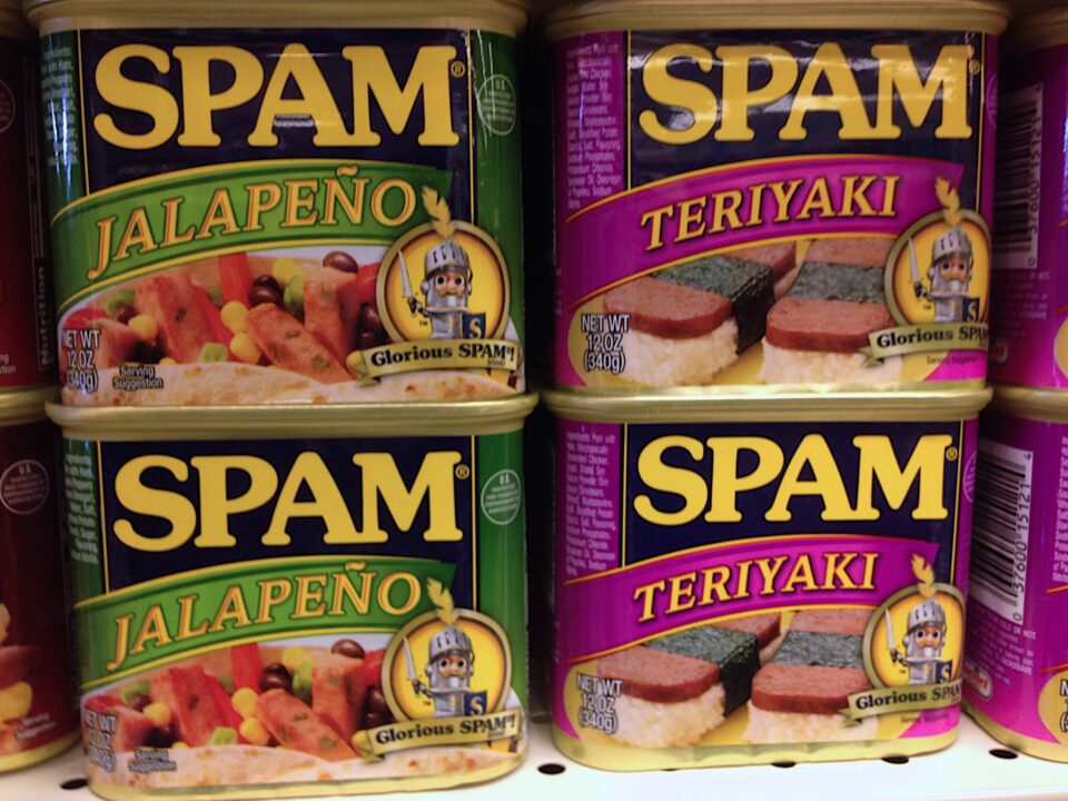 "Glorious SPAM" Jalapeño! and Spam Teriyaki