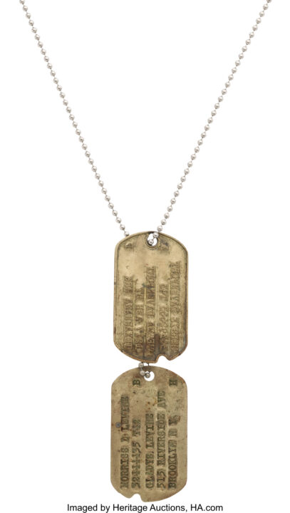 Alan Alda Hawkeye dog tags M*A*S*H Heritage Auctions