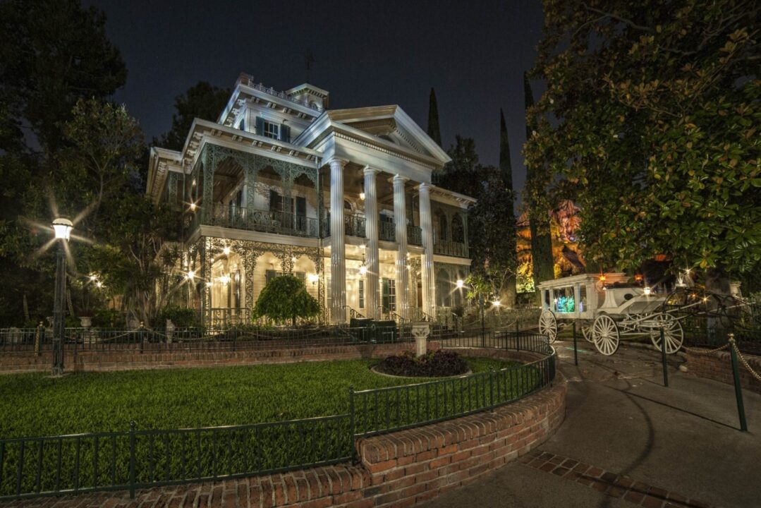 Haunted Mansion Ride Disneyland