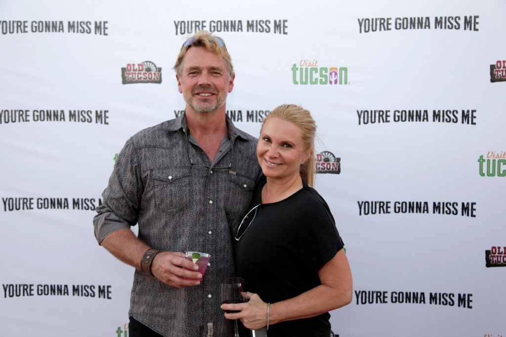 TUCSON, AZ - MAY 13: John Schneider and Alicia Allain attend "You're Gonna Miss Me" premiere sponsored by Visit Tucson on May 13, 2017 in Tucson, Arizona