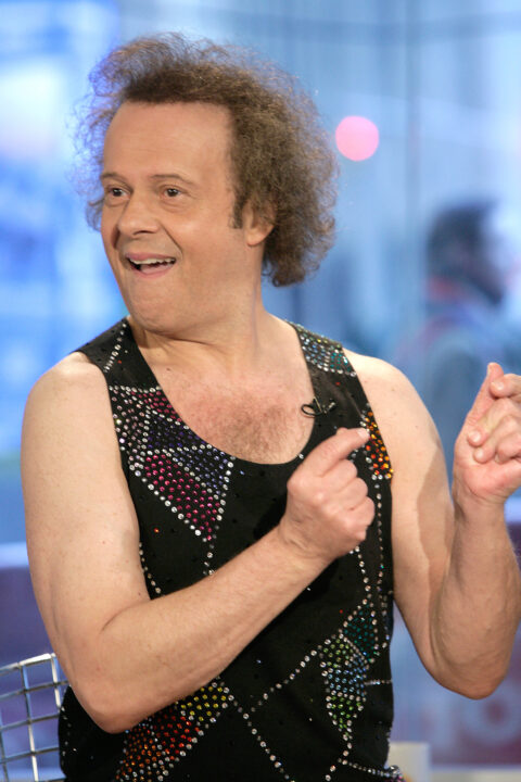 THE TODAY SHOW, Richard Simmons shares exercise tips with school children, (aired February 8, 2007), 1952-,