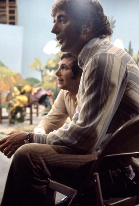 H.R. PUFNSTUF, Creators Marty Krofft and Sid Krofft on set, (1969), 1969-70.