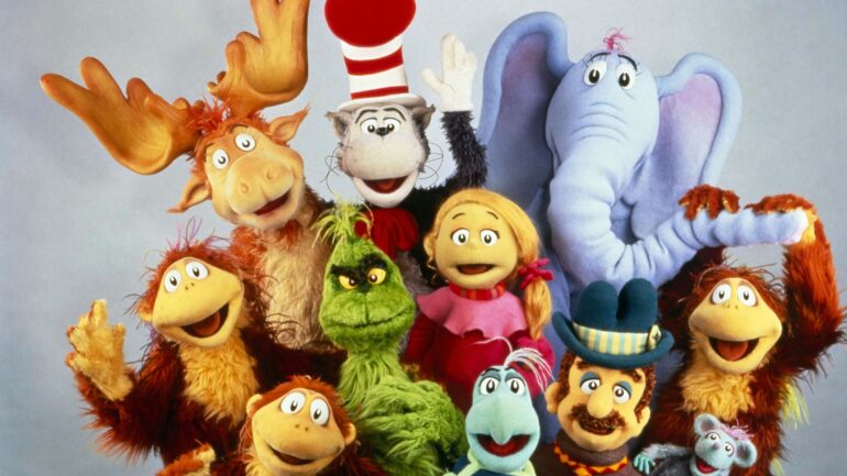 THE WUBBULOUS WORLD OF DR. SEUSS, Thidwick the Big-Hearted Moose, The Cat in the Hat, Sue Snue, Horton the Elephant, Yertle the Turtle, The Grinch, The Wickershams, 1996-98.