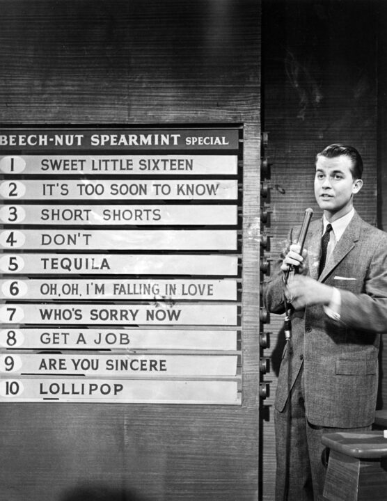 AMERICAN BANDSTAND, Dick Clark, (1952-1989).