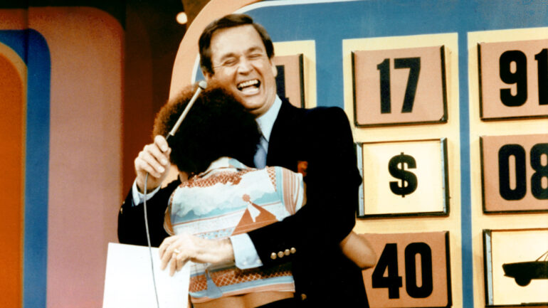 THE PRICE IS RIGHT, Bob Barker, contestant, circa 1970s, 1972-present