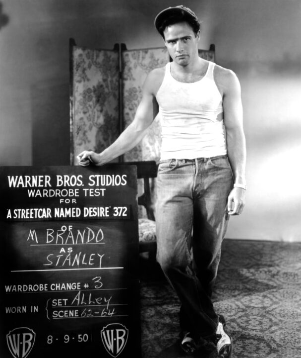 A STREETCAR NAMED DESIRE, Marlon Brando, 1951.