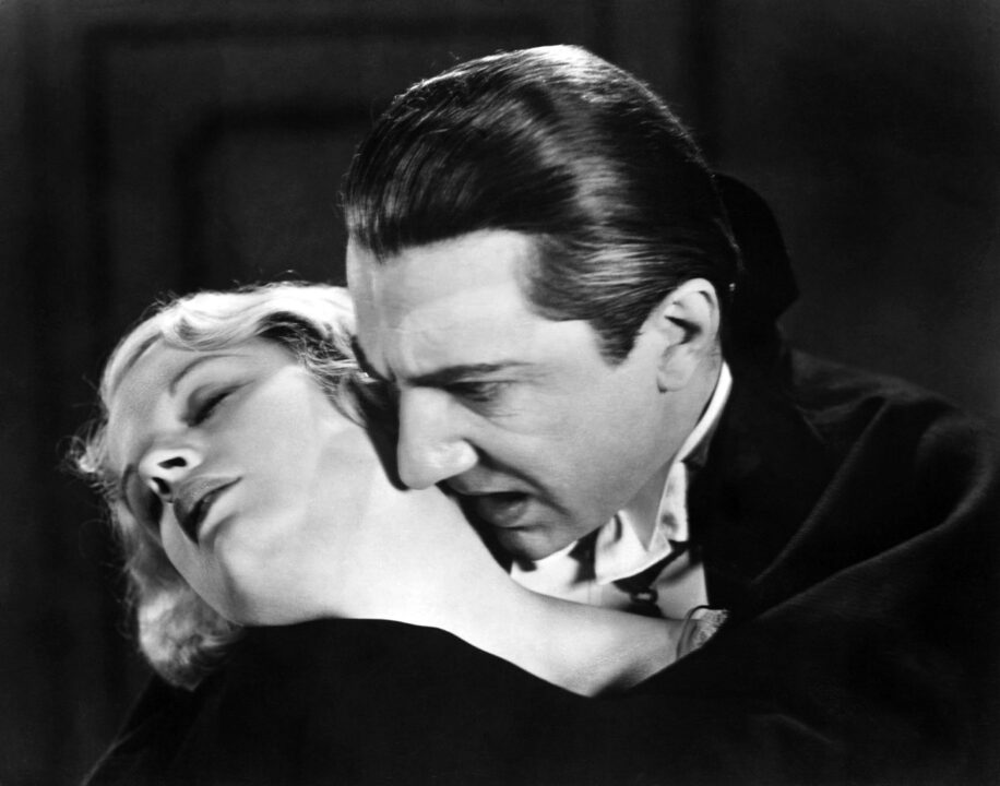 DRACULA, from left: Helen Chandler, Bela Lugosi, 1931