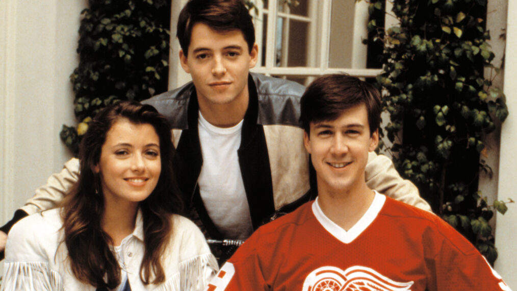 FERRIS BUELLER'S DAY OFF, Mia Sara, Matthew Broderick, Alan Ruck, 1986