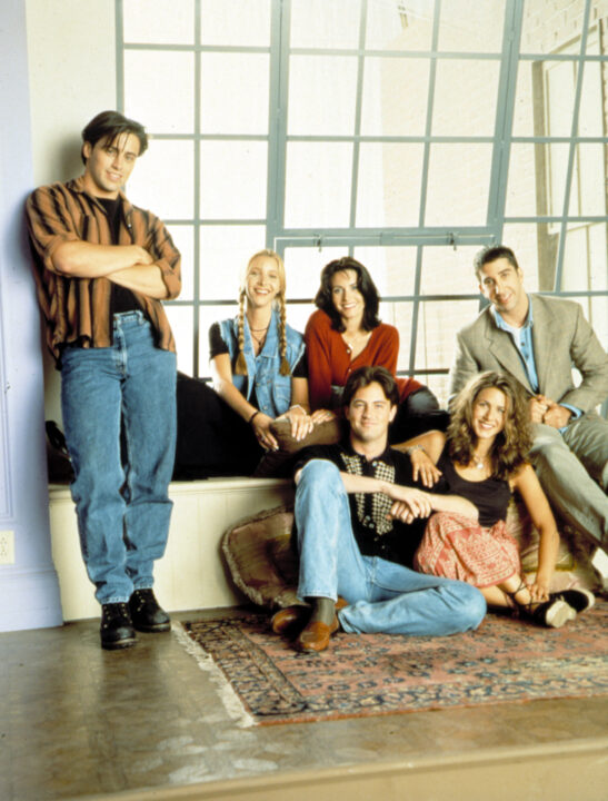 FRIENDS, Matt LeBlanc, Lisa Kudrow, Courteney Cox, Matthew Perry, Jennifer Aniston, David Schwimmer, 2000-01 season, series running 1994-present