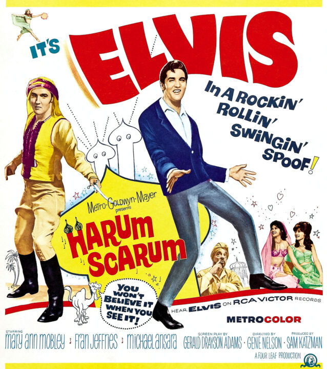 HARUM SCARUM, Elvis Presley, 1965