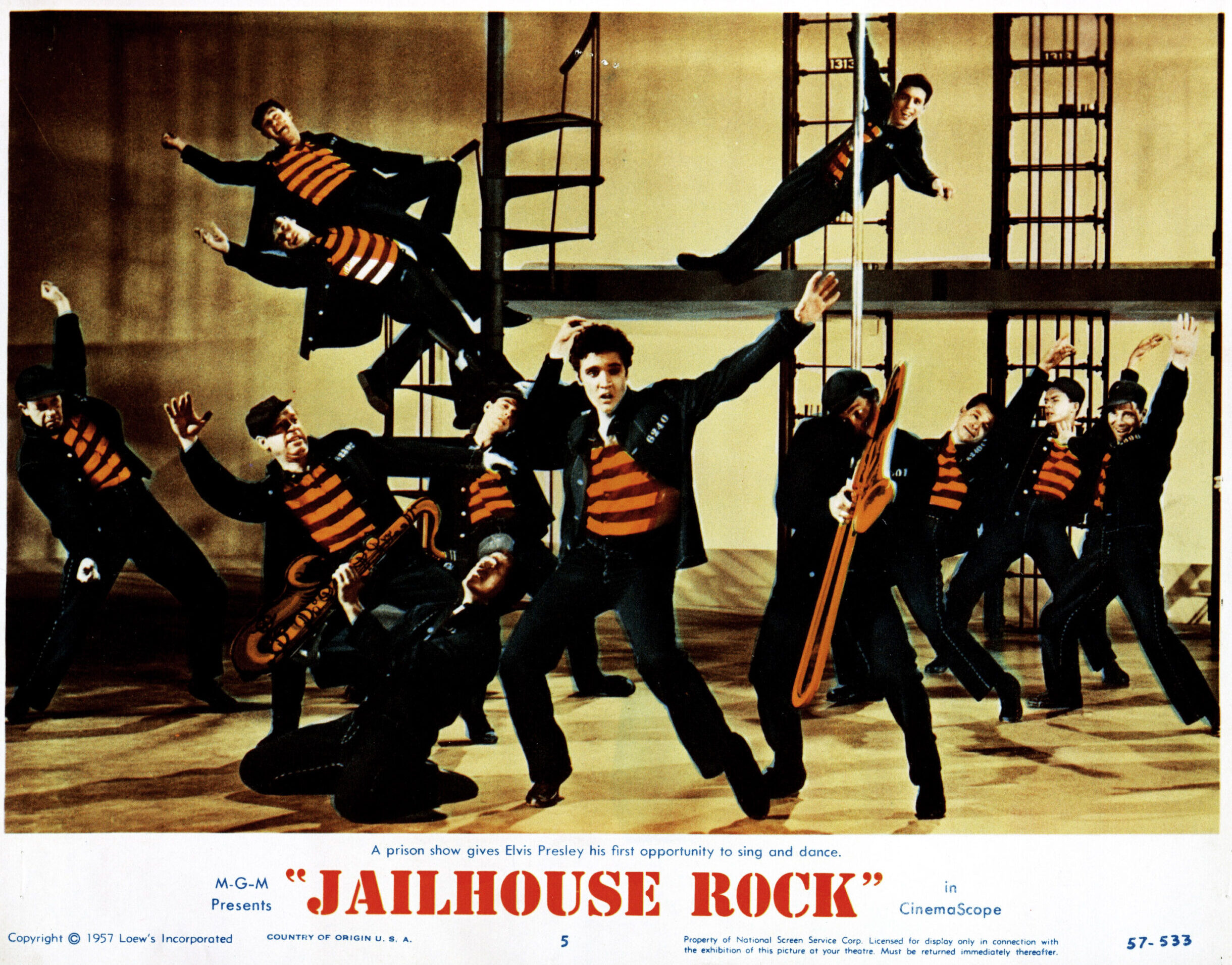 JAILHOUSE ROCK, Elvis Presley, 1957