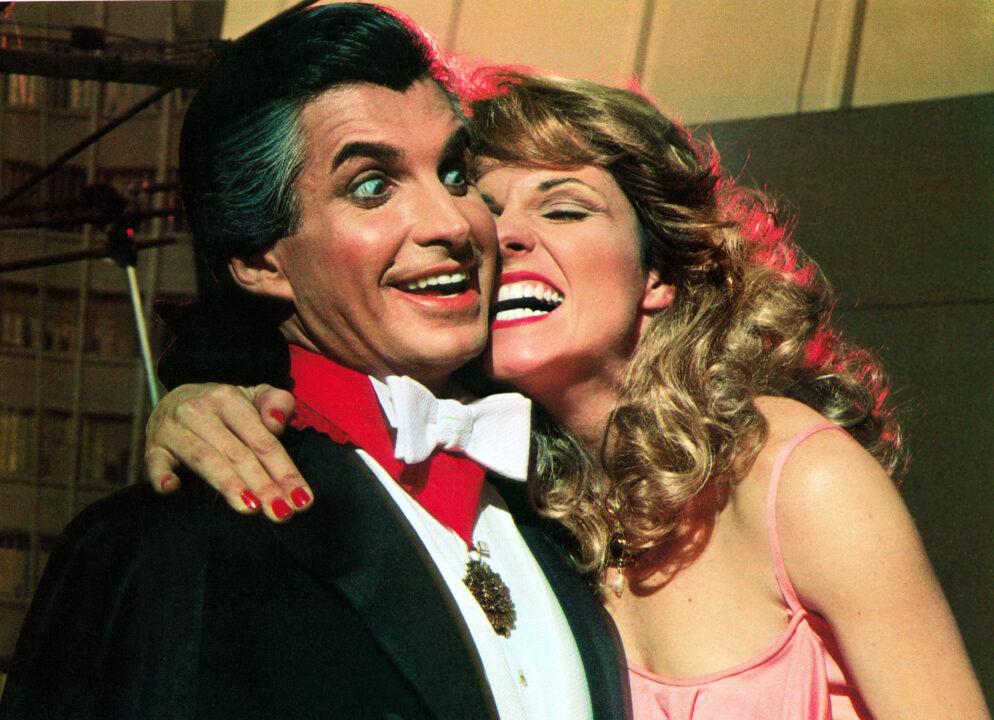 LOVE AT FIRST BITE, George Hamilton, Susan St. James, 1979