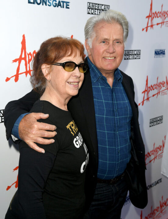HOLLYWOOD, CALIFORNIA - AUGUST 12: Martin Sheen and his wife Janet Sheen arrive at the Premiere of Lionsgate's "Apocalypse Now Final Cut" the at ArcLight Cinerama Dome on August 12, 2019 in Hollywood, California