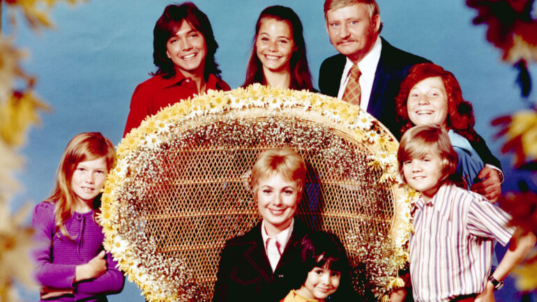 PARTRIDGE FAMILY, David Cassidy, Susan Dey, Dave Madden, Suzanne Crough, Shirley Jones, Ricky Segall, Brian Forster, Danny Bonaduce, (Season 4, 1973-1974)