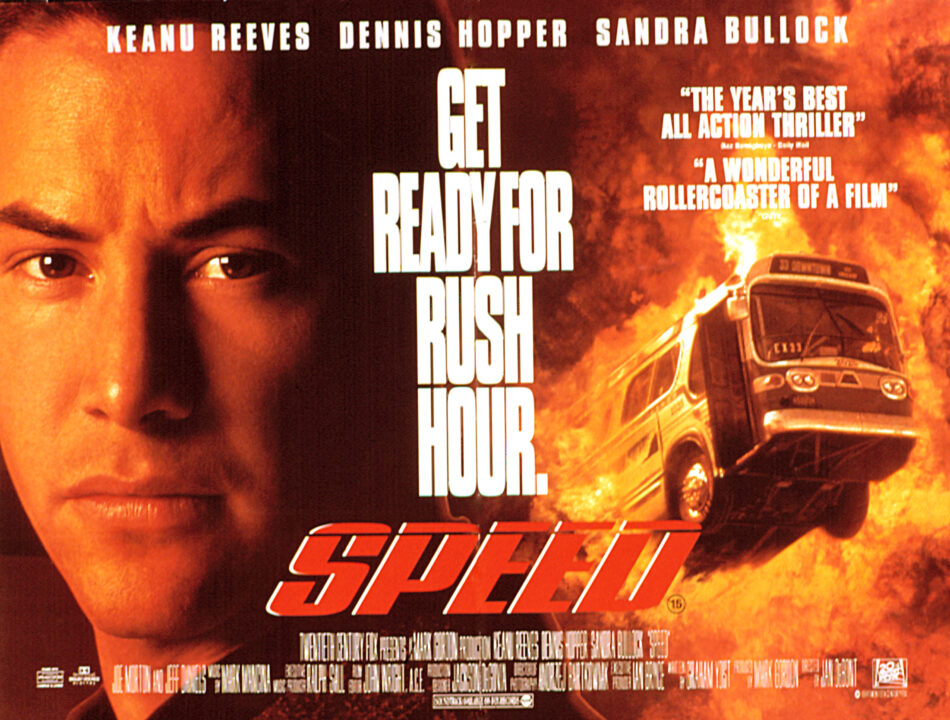 SPEED, Keanu Reeves, 1994,