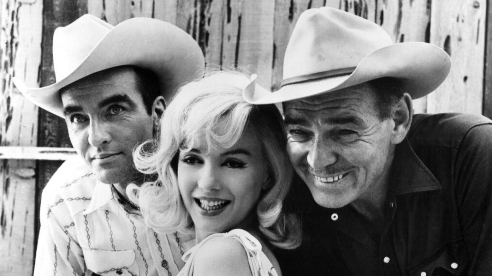 THE MISFITS, Montgomery Clift, Marilyn Monroe, Clark Gable, 1961