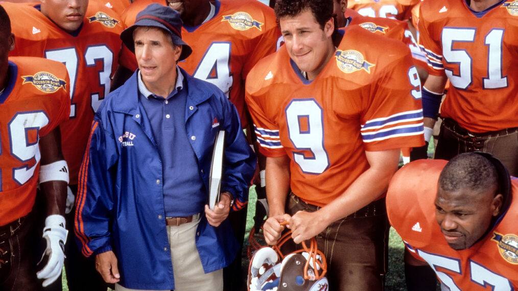 WATERBOY, Henry Winkler, Adam Sandler, 1998, football team