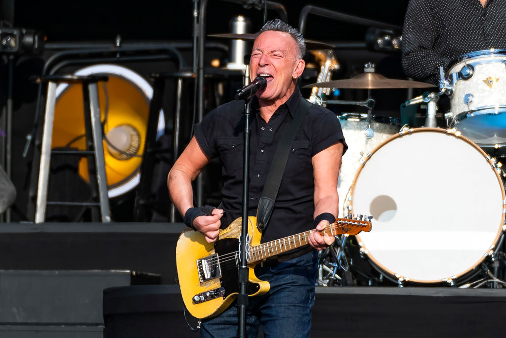LONDON, ENGLAND - JULY 06: Bruce Springsteen performs at BST Hyde Park Festival 2023 at Hyde Park on July 06, 2023 in London, England