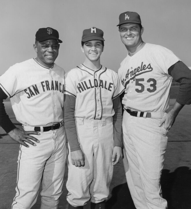 THE DONNA REED SHOW, Willie Mays, Paul Petersen, Don Drysdale, 1958-1966. 
