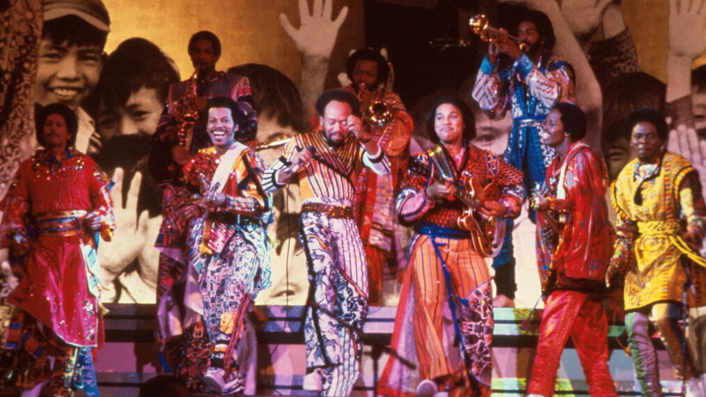 Earth Wind And Fire perform at Music for UNICEF Concert at The United Nations in New York, on January 9, 1979