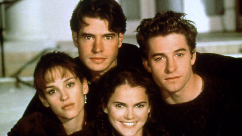 FELICITY, Amy Jo Johnson, Scott Foley, Keri Russell, Scott Speedman, 1998-2002
